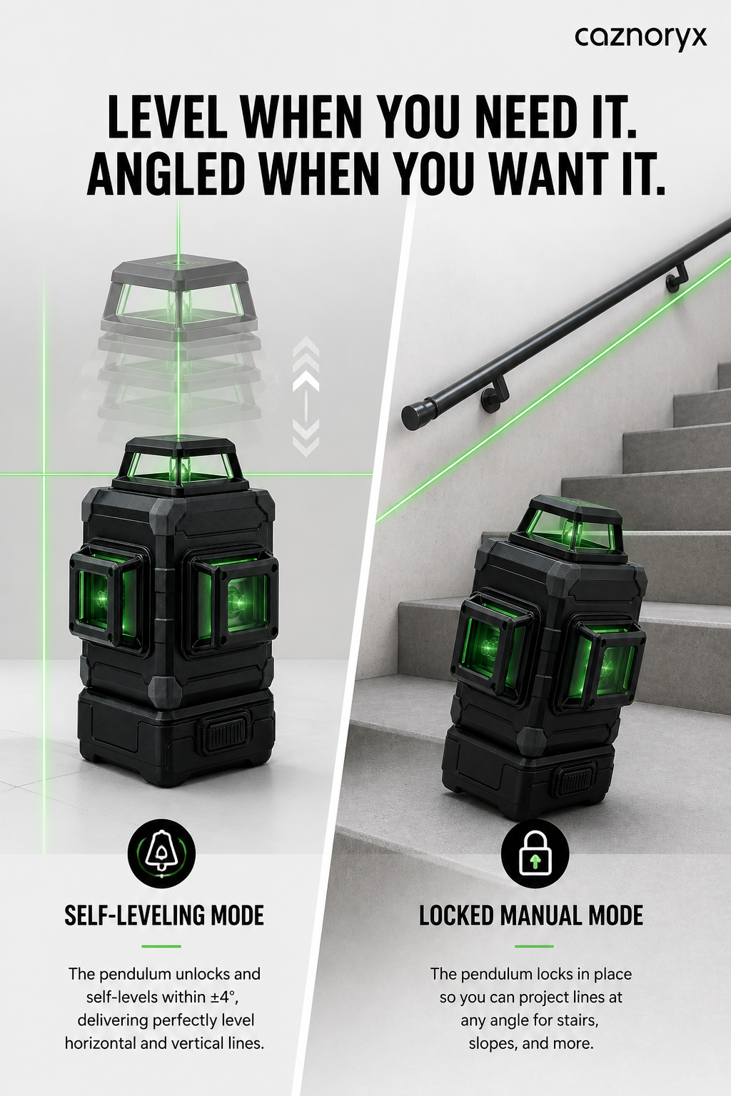 4D 16-LINE GREEN LASER LEVEL